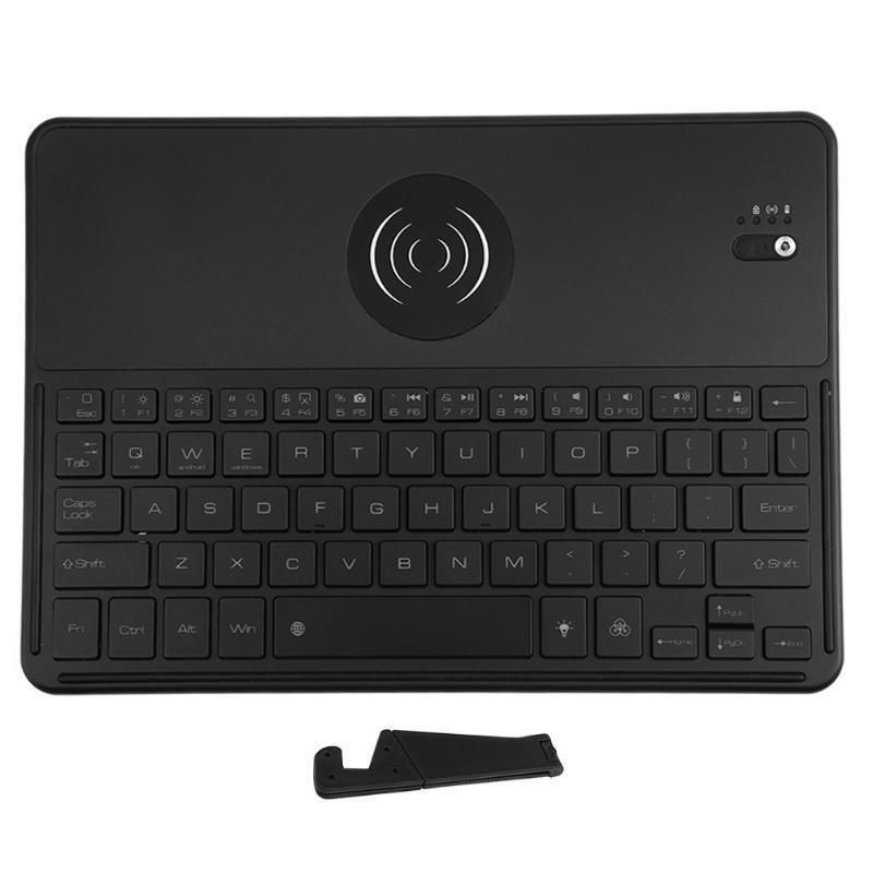 Compatible with Apple , Bluetooth 3.0 Keyboard With QI Wireless Charg Function 7