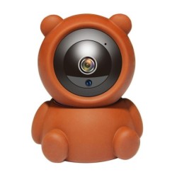 Bear Camera1080P Wifi IP Camera Auto Tracking IR Night Vision Home Security ( + 32 GB Card )