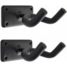 2 PCS Guitar Hangers Wall Mount Arm Instrument Display Holder Padded Hook Rack