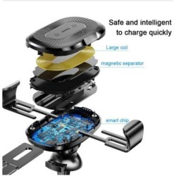 Gravity Bracket Wireless Charging Car Two-in-one Wireless Charging