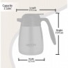 Milton thermosteel classic carafe tea / coffee pot 1000 ml