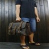 Crazy Horse Leather Travel Bag