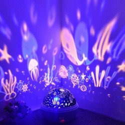 Star projector lamp USB baby sleep light bedroom ball light