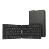 Leather Surface Wireless Mini Bluetooth Folding Keyboard Laptop Tablet Phone