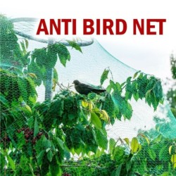 33FT Anti Bird Netting Pond Net Protection Tree Crops Plants Fruits Garden Mesh