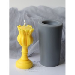 Tulip Candlestick candle mould