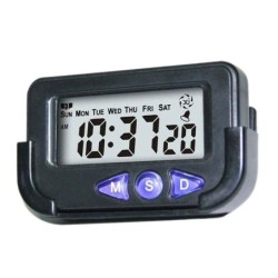 Portable Pocket Sized Digital Electronic Travel Alarm Clock