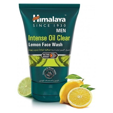 Himalaya Men Intense Oil Clear Lemon Face Wash 100Ml