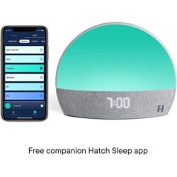 Hatch Restore Smart Clock Small Night Light Atmosphere Light Baby Audio Monitor