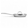 Treo By Milton Triply Stainless Steel Fry Pan With Lid 22 Cm / 1500 Ml