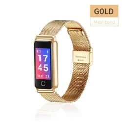 New Y8 Color Screen Full Metal Watch Smart Bracelet Heart Rate Blood Pressure