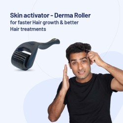 ForMen Derma Roller for Hair Growth For Scalp Beard Activates Hair Follicles