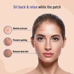 Sirona Anti Acne Pimple Patches for Face 72 Dots with 0.5% Salicylic Acid Invisible Facial Stickers Cover