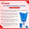 Dr. Korpet steamer for cold and cough vaporizer steamer face steam and steam inhaler vaporizer Blue