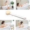 Aphrodite Bath Body Brush with Soft Comfortable Bristles Long Handle Gentle Exfoliation Improve Skin's Dry Brushing