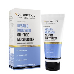 Dr. Sheth’s Kesar & Kojic Acid Oil Free Moisturizer 50g