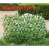 Simulation outdoor wooden fence