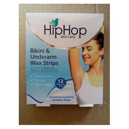 Hip Hop Bikini And Underarm Wax Strip - Pack Of 5 7020