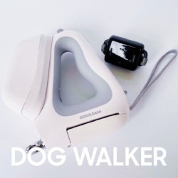 3 IN 1 Retractable Dog Leash Integrated Dispenser & Poop Bags Dog Pets Supplies