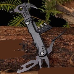 Outdoor Carry-on Multifunctional Stainless Steel Folding Pliers Hammer Tool