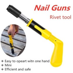 Manual Steel Nails Guns Rivet Tool Concrete Steel Wall Anchor Wire Slotting