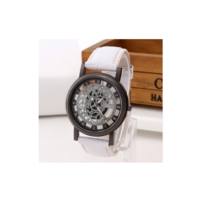 Fashion hollow belt watch non-mechanical watch for men and women