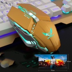 EliteGrip Pro: 8-Key Optical Gaming Mouse with 3200dpi Precision and Customizable Macros, Featuring CF LOL Integration