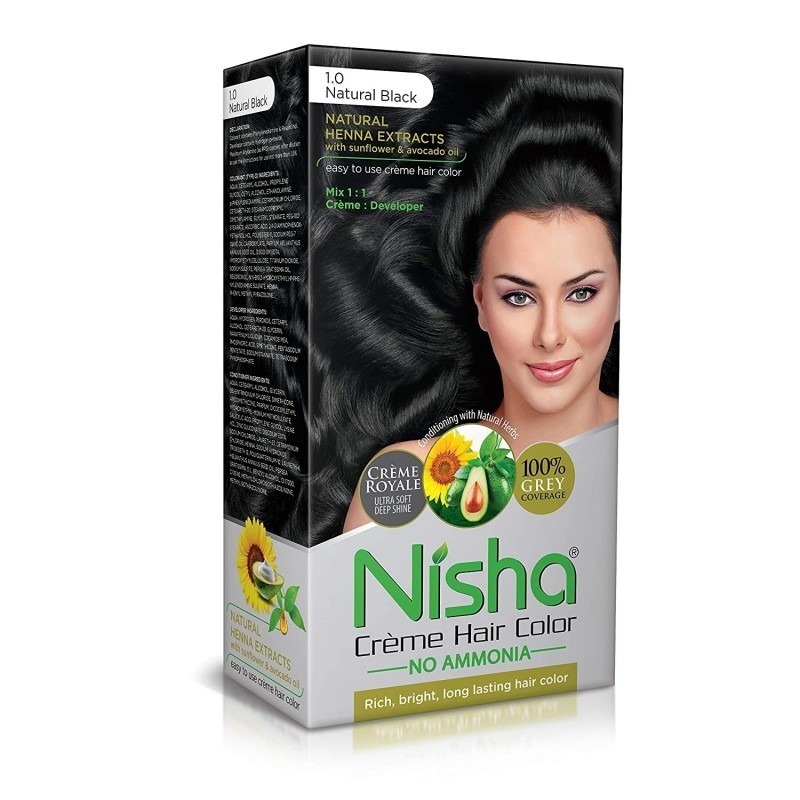 Streax Natural Black Hair Color For Men And Women 60 Ml Pack Of 4   JioMart