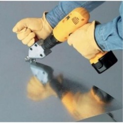 Precision Power: Unleashing Turbo Shear's 12V Cordless Swift Precision at 1200 RPM for Rapid Metal Cutting with Drill Attachment