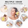 T TOPLINE Silicon Massage Body BATH BRUSH for Skin Deep Cleaning Massage