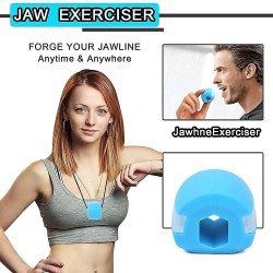 Oblivion Jawline Exerciser Jaw Face and Neck Exerciser Slim and Tone Your Face Jaw Exerciser for Men & Women