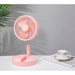 Strong Wind And Quiet Portable Telescopic Folding Fan