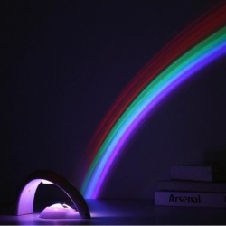 Novelty LED Romantic Sky Rainbow Colorful Projection Night Light
