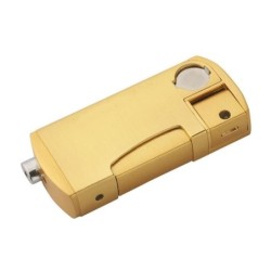 Integrated Pipe Oblique Fire Inflatable Lighter Can Smoke Silk