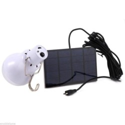 Ortable solar energy lamp charged by LED lamp