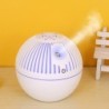 Wood Grain Humidifier Aroma Diffuser 7 Color Light Hollow Essential Oil