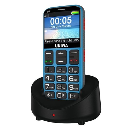Elderly Phone SOS With Camera Charging Base