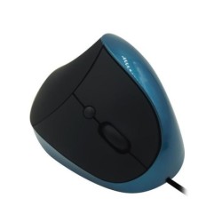 Holding vertical wired mouse