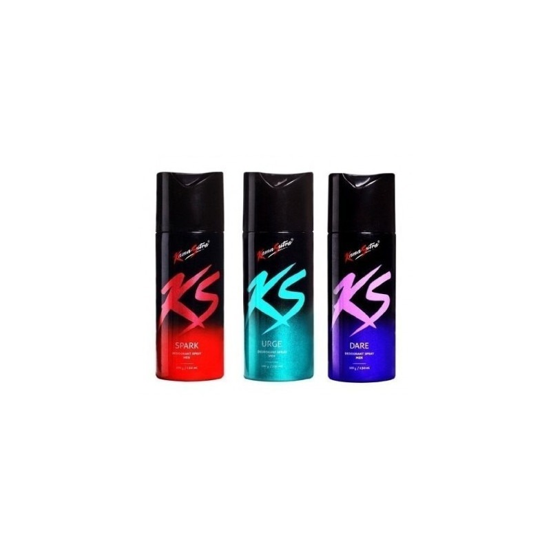 Kama Sutra Deo Spray (150 Ml Each) - Pack Of 3