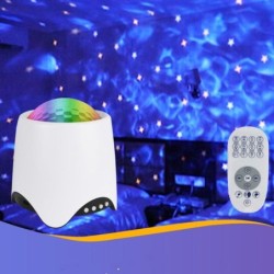 Night Light Projector Ocean Star Projector, Remote Control Mode Music Control