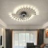 Modern Atmosphere Household Simple Bedroom Fan Lamp