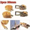 Ratchet Straps Tie Down 2 X 50mm 6 Meter 2 Tons Claw Lorry Lashing Handy Straps