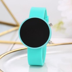 Round LED Cute Fashion Casual Metal Electronic Watch