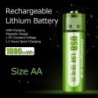 USB Rechargeable BatteryLithium Battery, Large Capacity 1.5v Constant Voltage AA