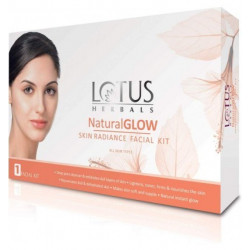 Lotus Herbals Natural Glow Kit Skin Radiance Single use Facial Kit