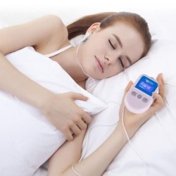 Insomnia device improves sleep artifact and helps sleep