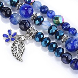 Watch With Jewelry Bracelet Sapphire Crystal
