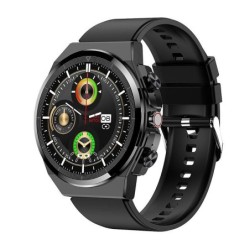 2-in-1 Bluetooth Talking Heart Rate Monitoring Smartwatch