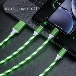 USB Cable LED Flowing Light...