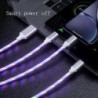 USB Cable LED Flowing Light Type C Chager Cable Mobile Phone Charging Wire